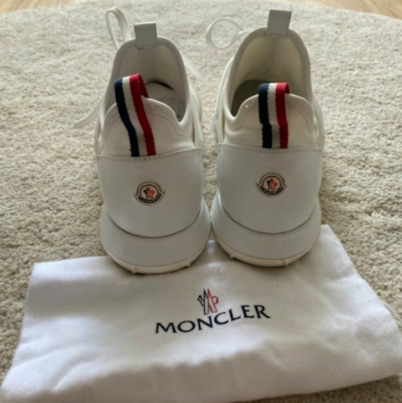 Moncler white meline sneakers - Picture 4 of 5